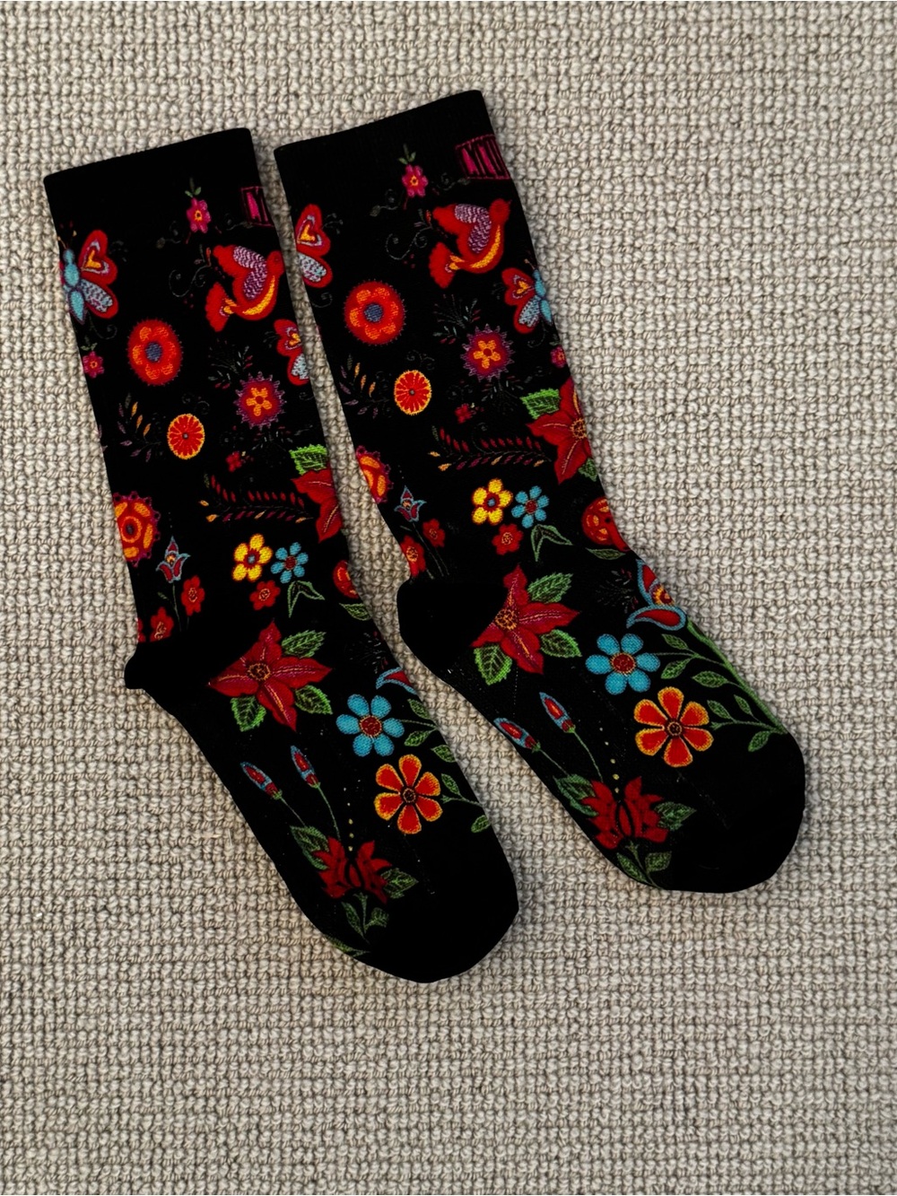 Cycology Frida Floral Crew Cucling Socks / OS